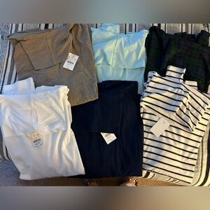 J.CREW TISSUE TURTLENECK BUNDLE